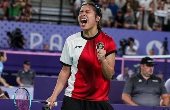 Tanpa Bertanding di Final, Gregoria Persembahkan Medali Pertama Indonesia di Olimpiade Paris 2024