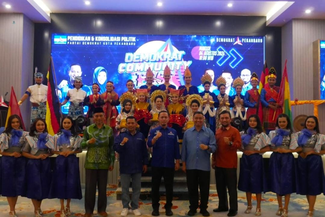 Demokrat Community Fest 2024: Kolaborasi Menuju Pekanbaru AMAn