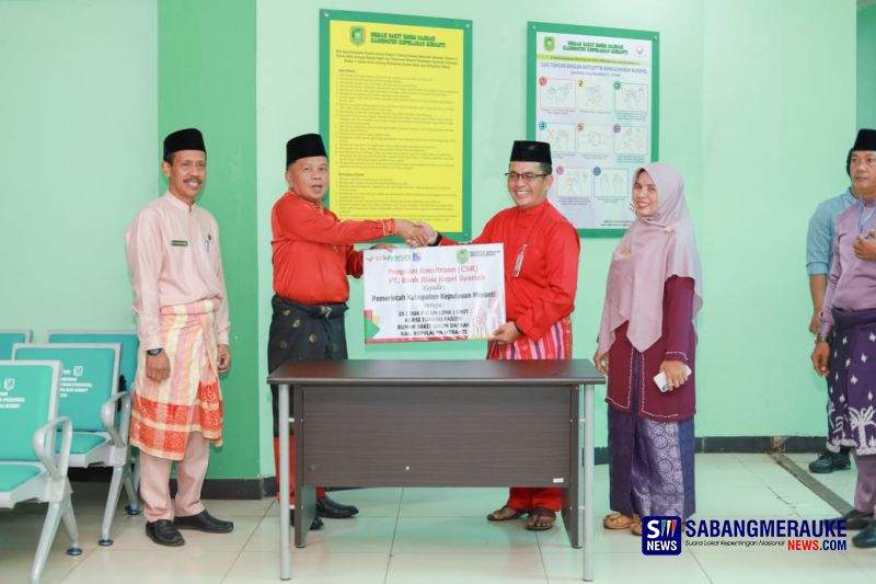 RSUD Kepulauan Meranti Terima 25 Paket Kursi Tunggu dari BRK Syariah