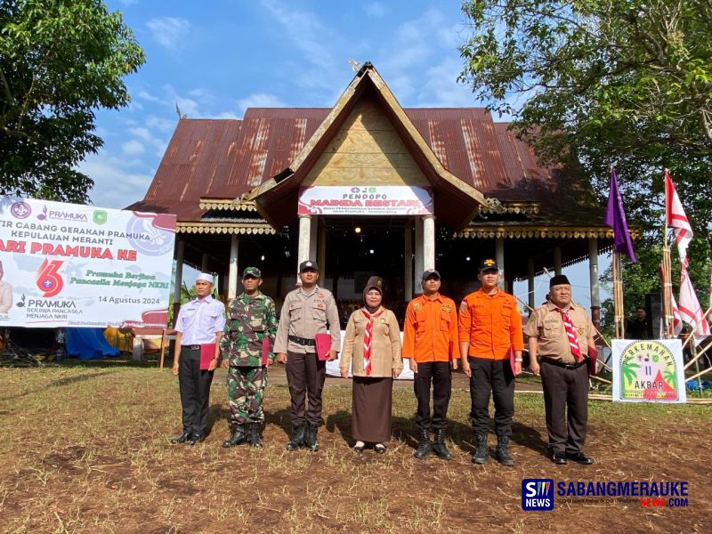 Memprihatinkan! Begini Kondisi Miris Bumi Perkemahan Pramuka Rumbia Berduri Selatpanjang Saat Peringatan Hari Pramuka