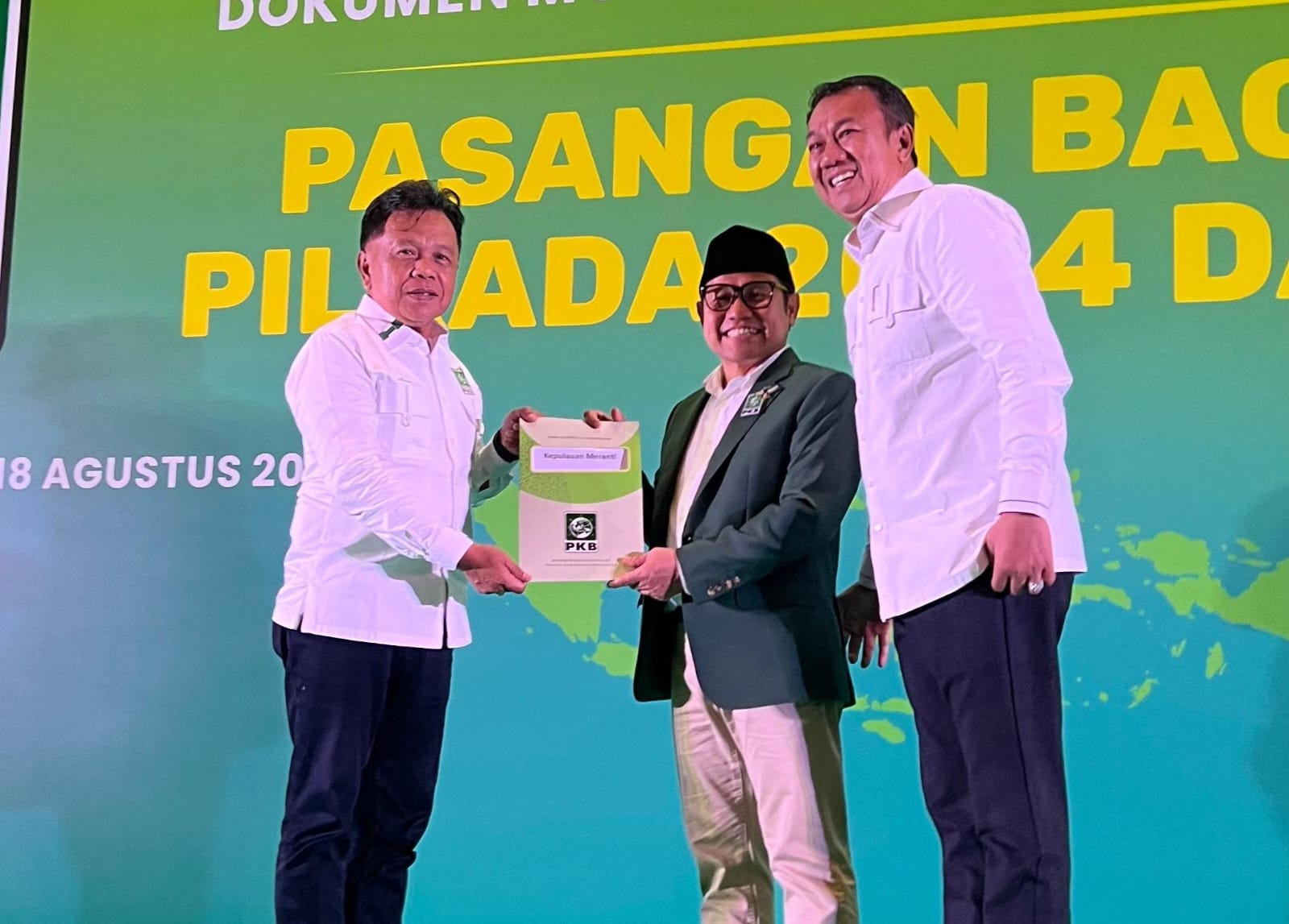 PKB Resmi Keluarkan Rekomendasi B1 KWK kepada Asmar-Muzamil Untuk Pilkada Kepulauan Meranti