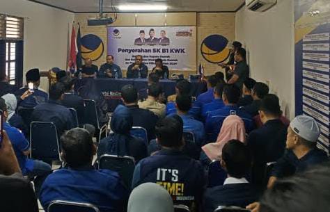 Inilah Daftar Paslon yang Diusung NasDem untuk 11 Pilkada di Riau, Jagoan Pilwako Pekanbaru Belum Diumumkan