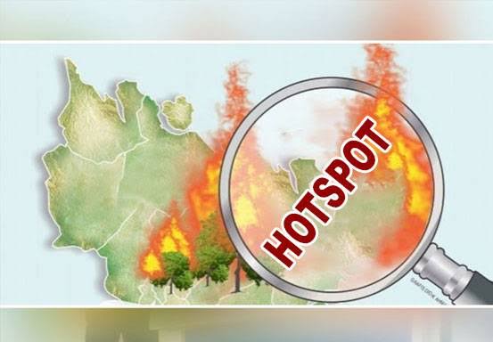 Intensitas Hujan Tinggi, Hotspot di Riau Hanya Satu Titik