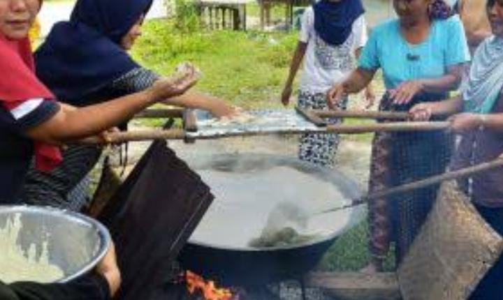 Mengenal Konji Barayak, Bubur Khas Kuantan Singingi