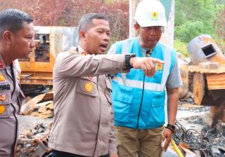 Kapolres Minta Tak Ada Pemadaman Listrik Saat Pilkada, Usai Mesin PLN di Kepulauan Meranti Terbakar