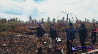 Dua Pelaku Karhutla di Pulau Rangsang Ditahan Satreskrim Polres Kepulauan Meranti