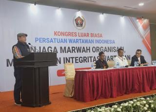 Zulmansyah Terpilih Jadi Ketum PWI Hasil Kongres Luar Biasa, Ini Janjinya