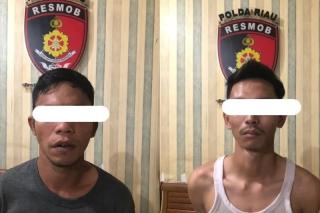 Dua Pria Mengaku Anggota Polisi Kelakuannya Rampok Warga Pekanbaru, Sudah Beraksi 8 Kali