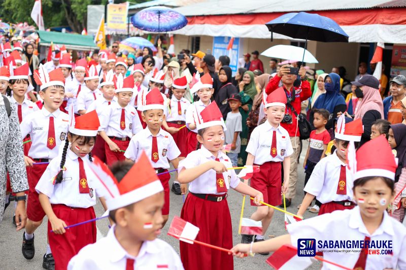 Pawai Akbar Budaya Pendidikan Tebingtinggi, 10.000 Pelajar Rayakan Keanekaragaman Budaya