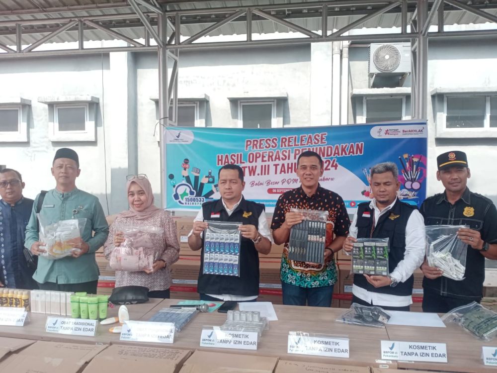 Pengedar Kosmetik Ilegal di Pekanbaru Dapat Untung Rp 8 Juta Per Bulan, Begini Modusnya