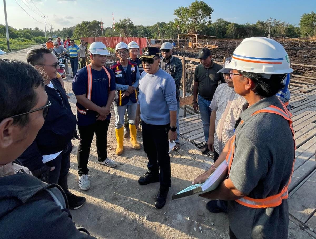 Asmar Tinjau Rumah Sakit Pratama di Kampung Halamannya, Progres Baru 12 Persen