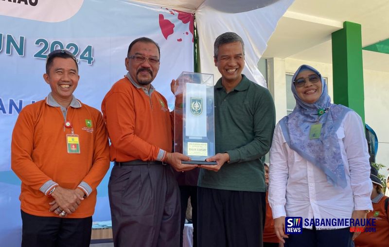 Mantap! Rokan Hilir Kembali Raih Juara 1 Lomba Kota Bersih se-Riau