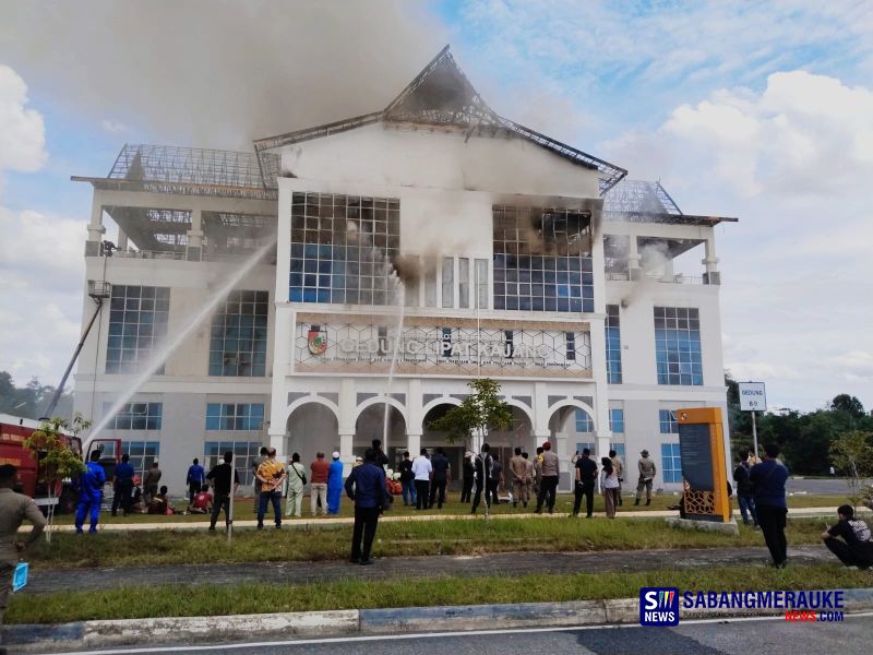 Kantor Dinas PUPR Pekanbaru Terbakar, Sekda Indra Pomi Risau Dokumen Tata Ruang Ikut Musnah