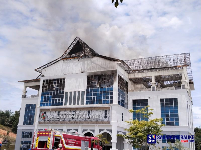 Update Kebakaran di Kompleks Perkantoran Wali Kota Pekanbaru, Ruangan Dinas PUPR Hangus Diamuk Si Jago Merah