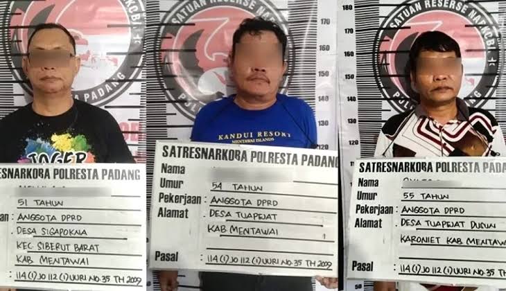 Pergi Bimtek Belajar Jadi Wakil Rakyat, 3 Anggota DPRD Ini Justru Pesta Sabu