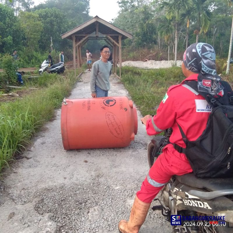 Pemuda Desa Tanjung Darul Takzim Blokade Jalan Untuk Karyawan PT ITA, Ini Sebabnya