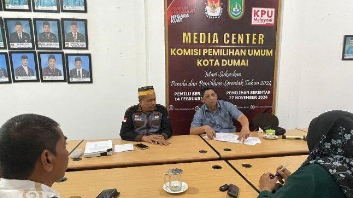 Pilkada Kota Dumai 2024 Diikuti 3 Pasangan Calon, Siang Nanti Penetapan Nomor Urut