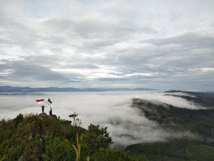 Keindahan Bukit Suligi di Rokan Hulu 