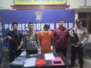 Seorang Tokoh Agama Ditangkap Polisi di Rokan Hulu, Diduga Cabuli Anak Jemaat