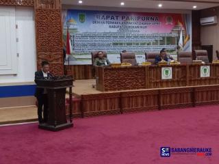 DPRD Rohil Gelar Paripurna Penyampaian Rancangan Perubahan KUA PPAS 2024