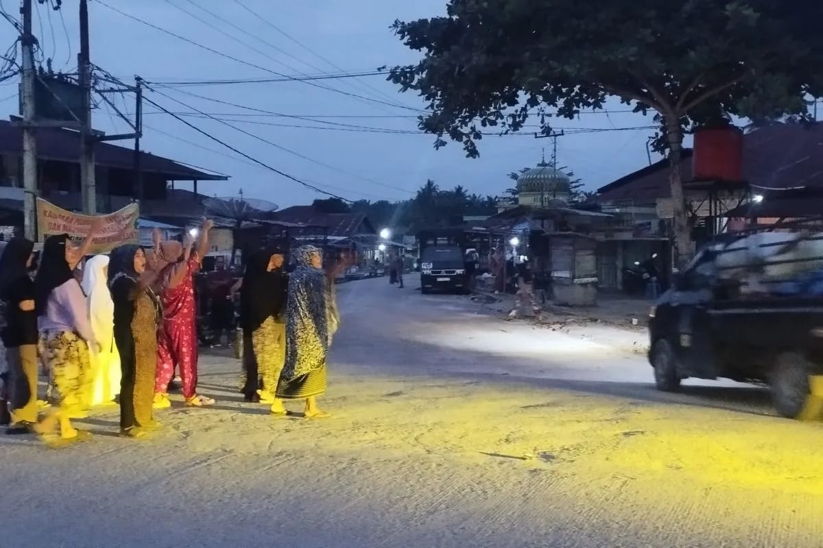 Bentrok Nyaris Pecah di Pasar Menggala Sakti Rohil, Ini Pemicunya