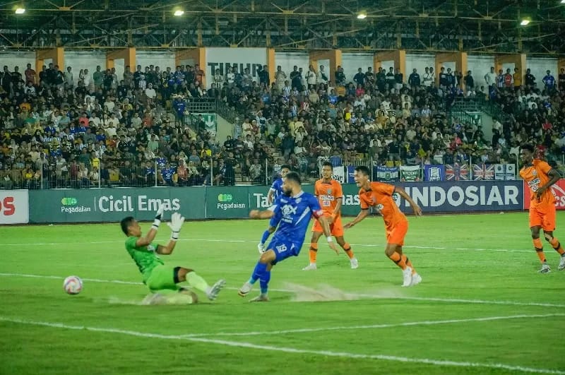 Laga Kandang, PSPS Pekanbaru Sukses Cukur Dejan FC 2-0