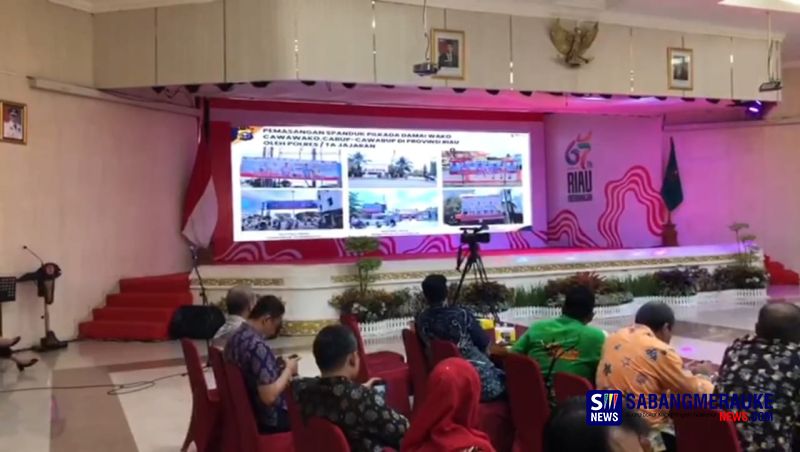 Pemprov Riau Gelar Rapat Keamanan Pelaksanaan Pilkada Tahun 2024