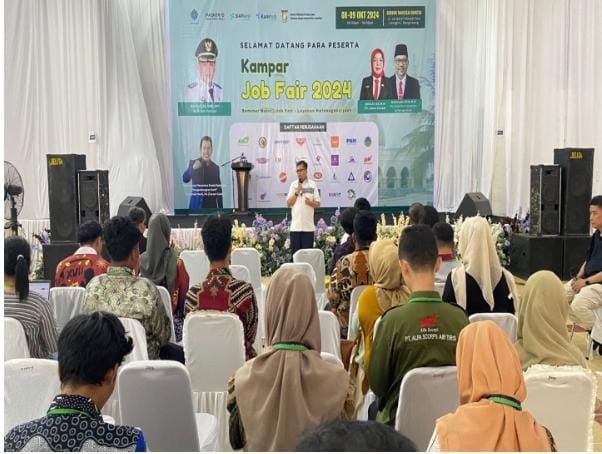 Terintegrasi Kementerian Tenaga Kerja RI, Kampar Job Fair 2024 Diikuti 487 Pelamar