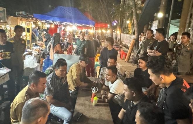 Bentrok Antar Pedagang, Pemko Pekanbaru Turun Langsung ke Kuliner Malam Jalan Cut Nyak Dien