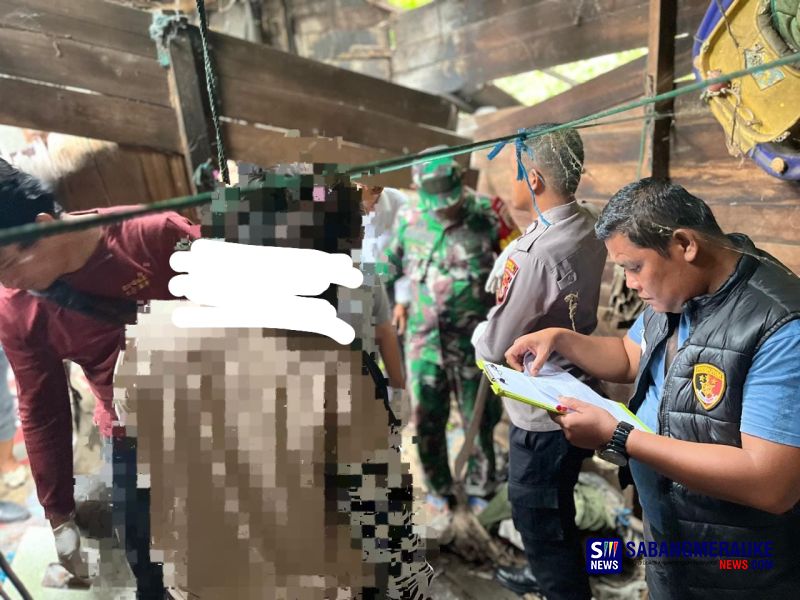 Wanita Usia 21 Tahun di Rokan Hilir Ditemukan Tewas Gantung Diri di Rumah Kosong