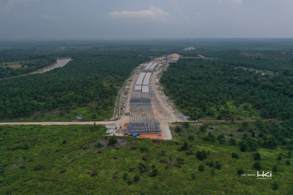 PT Hutama Karya Infrastruktur Klaim Progres Proyek Tol Lingkar Pekanbaru Capai 30 Persen