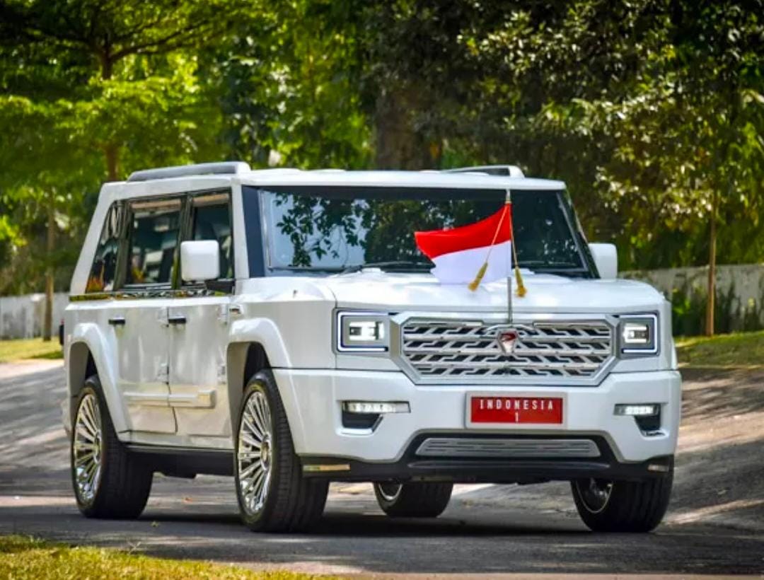 Tunggangan Mewah Presiden Prabowo: Garuda Limousine Antipeluru Bikin Pindad, Ini Spesifikasinya