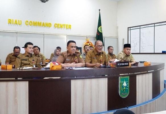 KPK RI Gesa Capaian MCP Pemprov Riau Tahun 2024