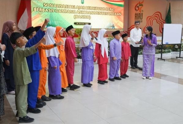 Pemprov Riau Kenalkan Matematika Gasing Kepada 12 Kabupaten/Kota