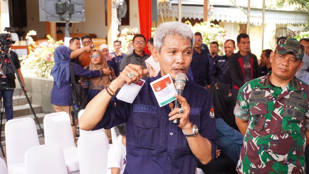 KPU Riau Gelar Simulasi Pemungutan Suara Pilkada 2024