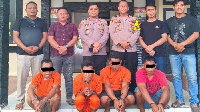 Polisi Tangkap Sindikat Pencuri Sapi di Rokan Hulu