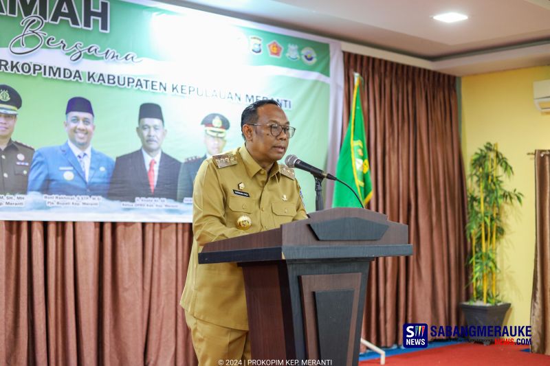 Pjs Bupati Kepulauan Meranti Paparkan Kondisi Daerah di Hadapan Pj Gubernur Riau