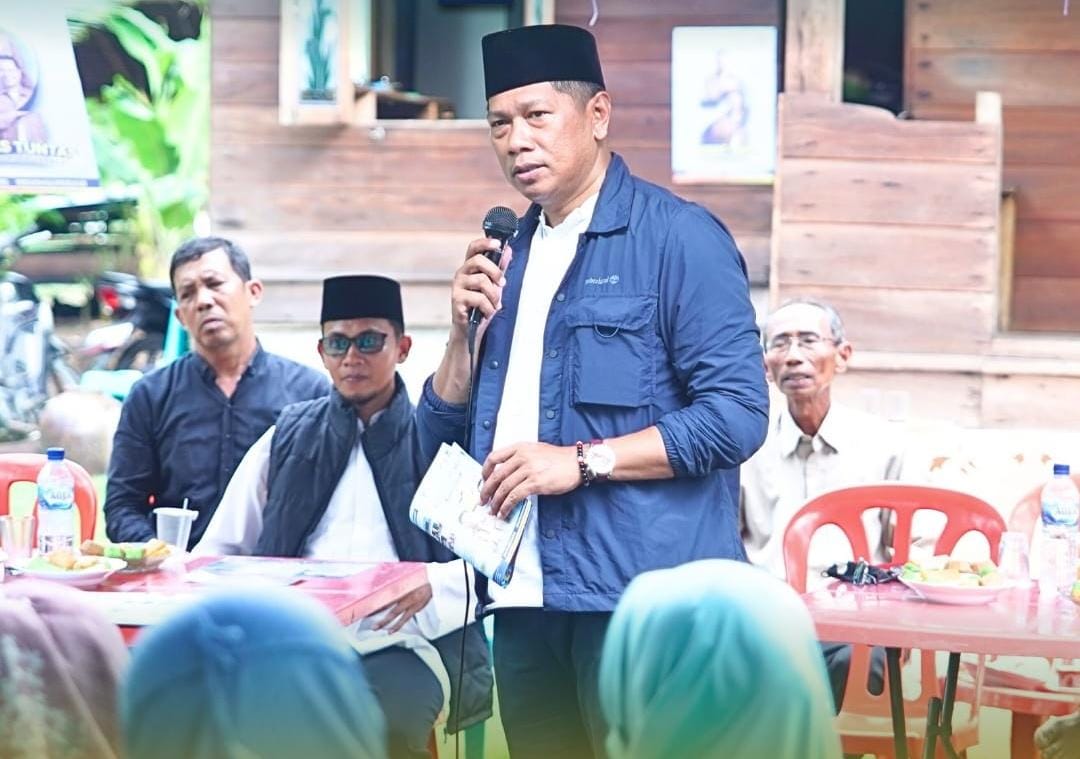 Kampanye di Desa Kedabu Rapat, Mahmuzin Taher Serukan Kebangkitan Ekonomi Maritim Kepulauan Meranti