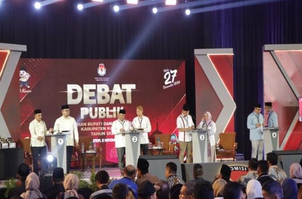 Sukses Digelar! Debat Publik Pasangan Calon Bupati Kampar Berjalan Lancar