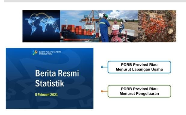 PDRB Riau Terbesar ke 6 di Indonesia