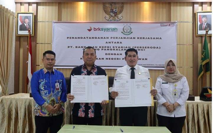 BRK Syariah dan Kejari Pelalawan Sepakati Penanganan Hukum Perdata dan Tata Usaha Negara