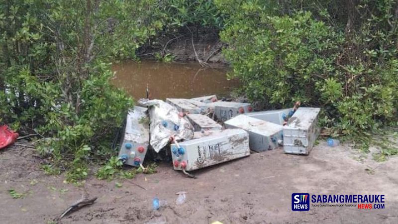 Polsek Rangsang Ungkap Kasus Pencurian Baterai PLTS, Pelaku Ditangkap Setelah Terdampar di Laut