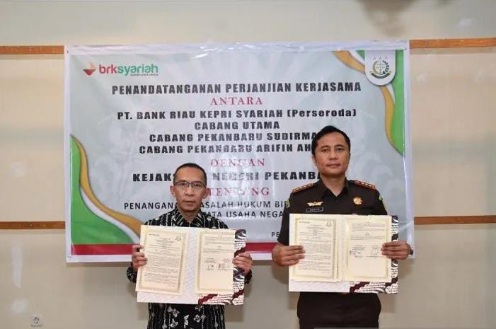 BRK Syariah jalin kerjasama dengan Kejari Pekanbaru