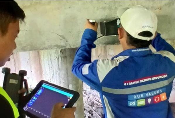 Dinas PUPR Riau Lakukan Pengujian Frekuensi Jembatan Perawang