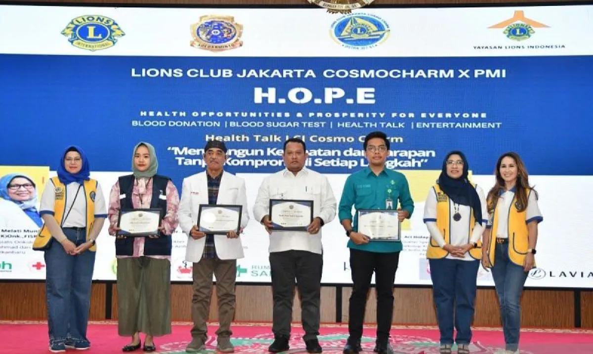 BRK Syariah Dukung Kegiatan Sosial HOPE Lion Club Jakarta