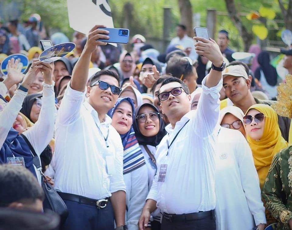 Mahmuzin-Iskandar Gelar Nobar Timnas Indonesia, Menu Dagangan UMKM Laris Manis 