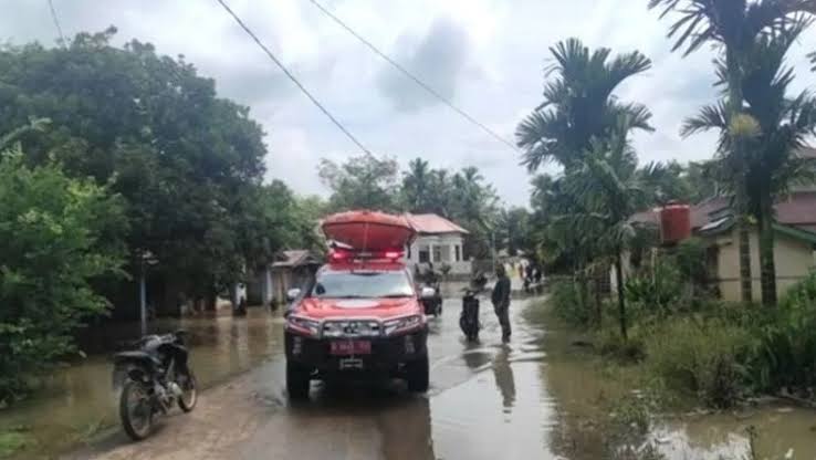 Puluhan Rumah di Kuansing Terendam Banjir, Air Sungai Meluap