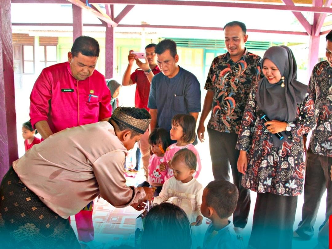 Turunkan Angka Stunting, Pemkab Rohul Laksanakan Program Gemarikan di Kubang Buaya