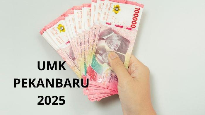 Tok! Upah Minimum Kota Pekanbaru 2025 Ditetapkan Rp 3,67 Juta