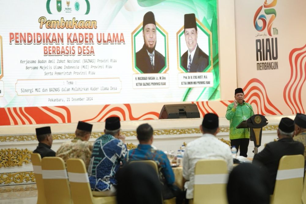 MUI-Baznas Riau Latih 100 Ustaz Muda Dari Pelosok Desa